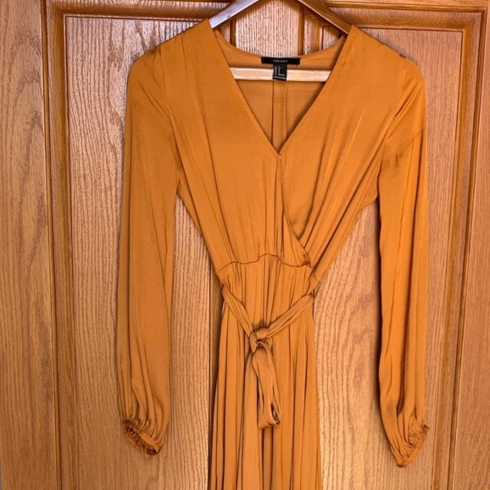 Satin Long maxi dress